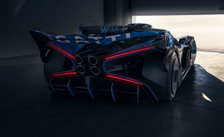 2020 Bugatti Bolide Concept Rear Wallpapers 450x275 (8)