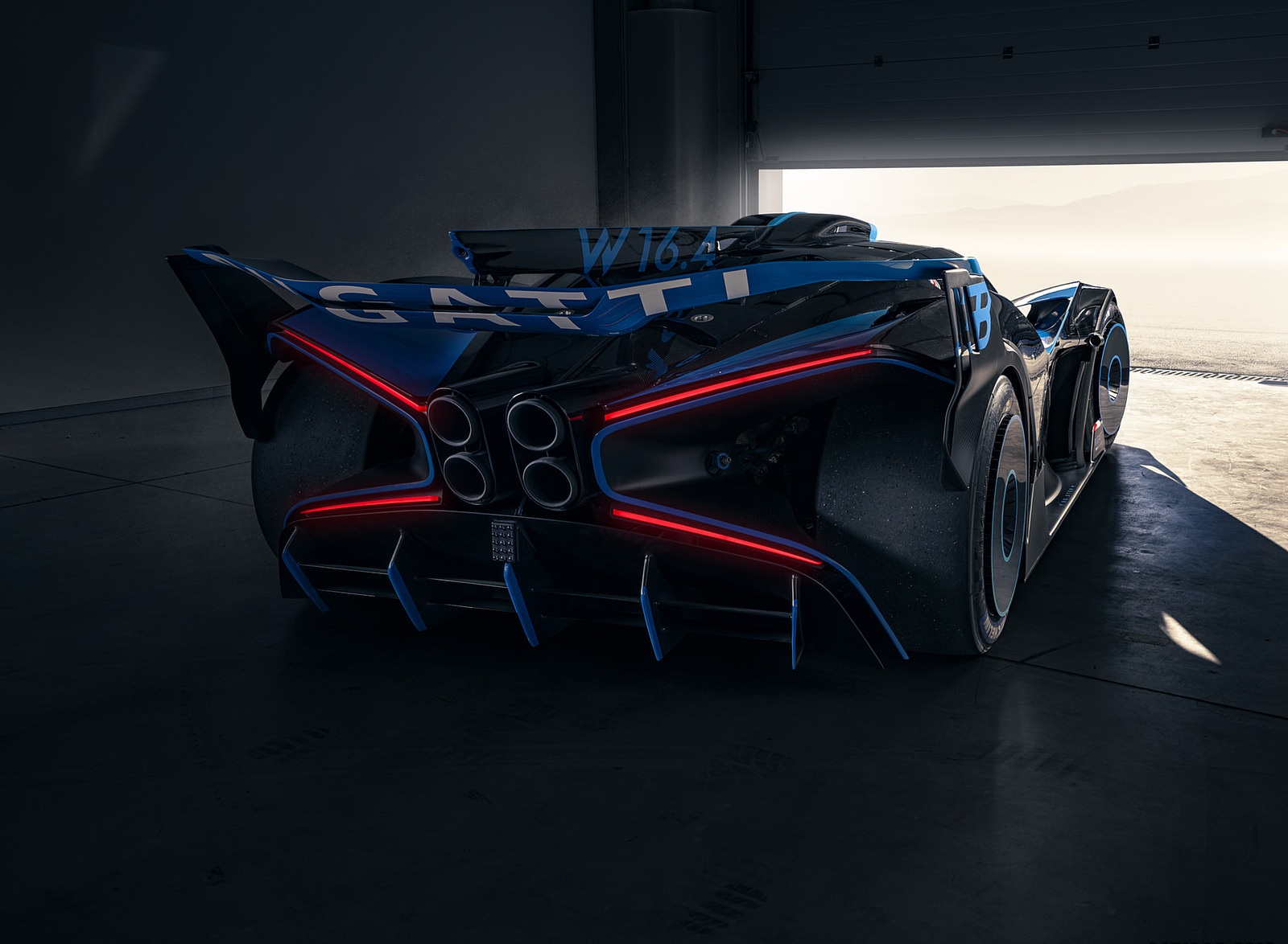 2020 Bugatti Bolide Concept Rear Wallpapers #8 of 36