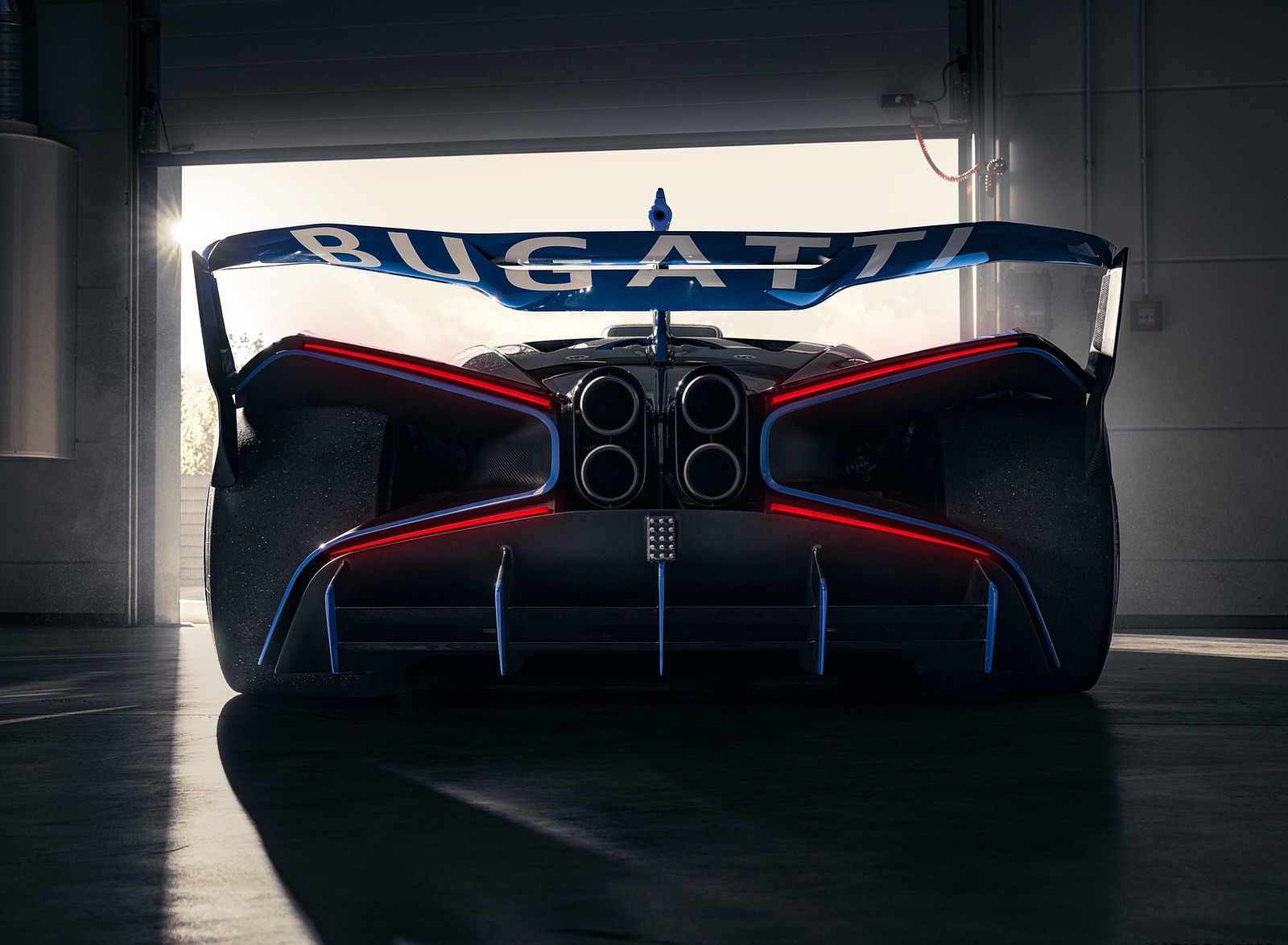 2020 Bugatti Bolide Concept Rear Wallpapers (9)