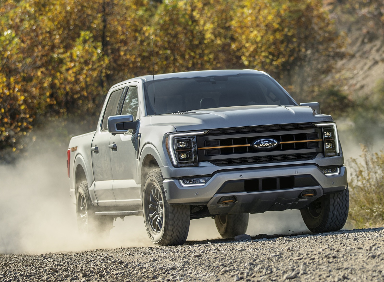 2021 Ford F-150 Tremor Front Three-Quarter Wallpapers  (1)