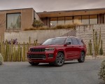 2021 Jeep Grand Cherokee L Overland Front Three-Quarter Wallpapers 150x120