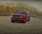 2021 Jeep Grand Cherokee L Overland Front Three-Quarter Wallpapers 150x120