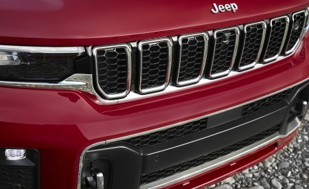 2021 Jeep Grand Cherokee L Overland Grill Wallpapers 450x275 (26)