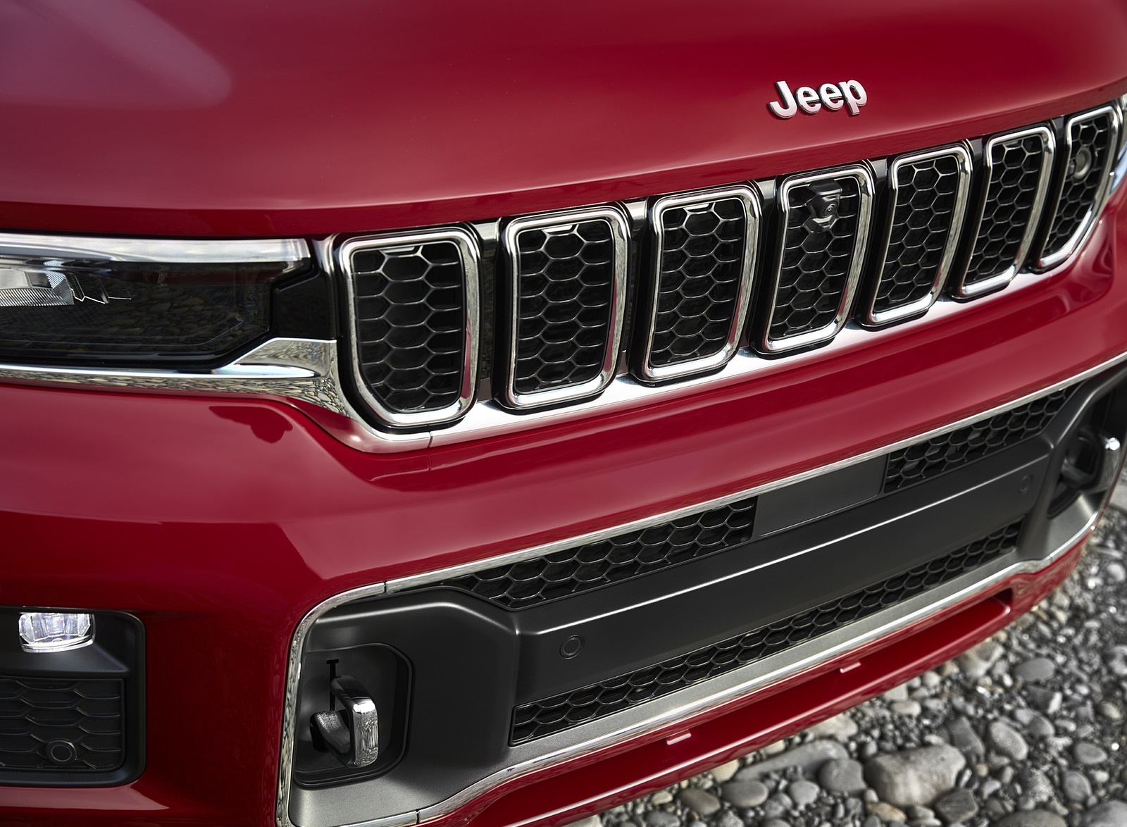 2021 Jeep Grand Cherokee L Overland Grill Wallpapers #26 of 51