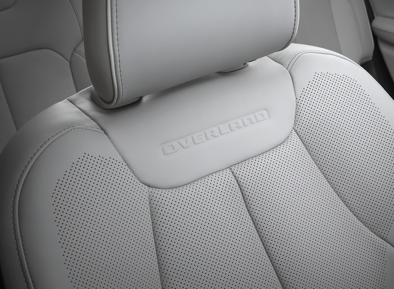 2021 Jeep Grand Cherokee L Overland Interior Seats Wallpapers #45 of 51