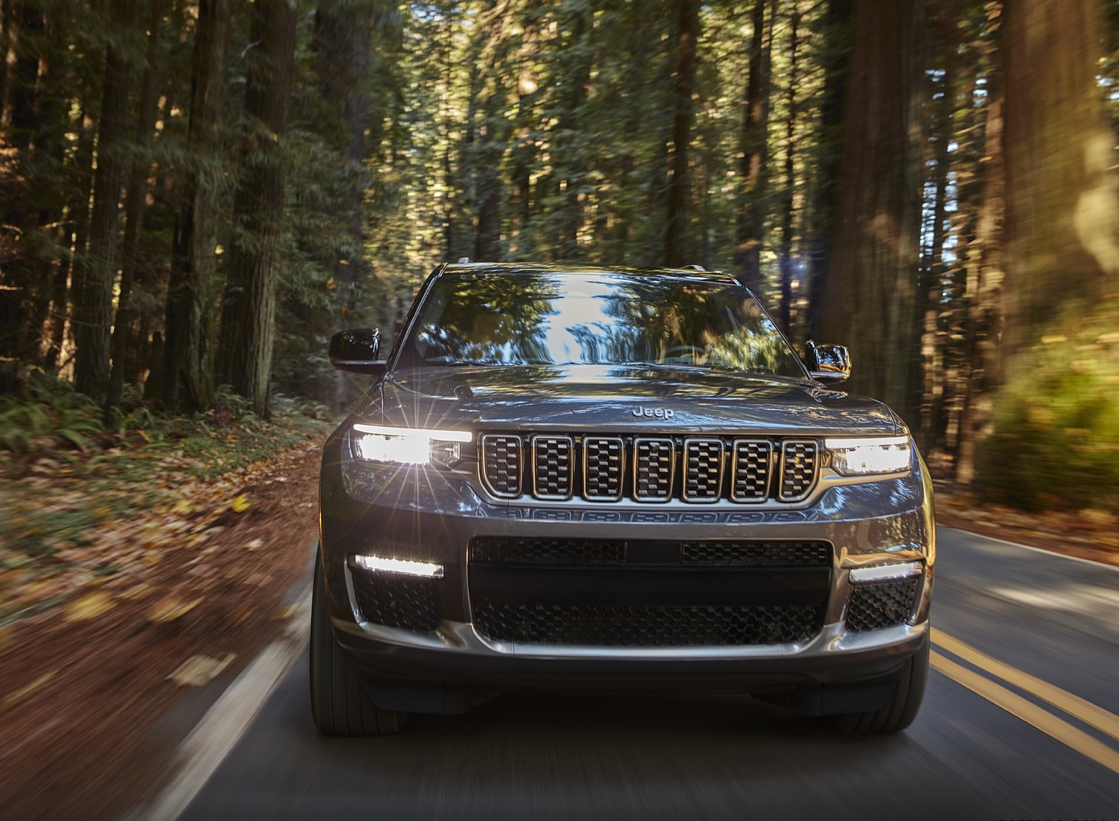2021 Jeep Grand Cherokee L Summit Reserve Front Wallpapers #12 of 100