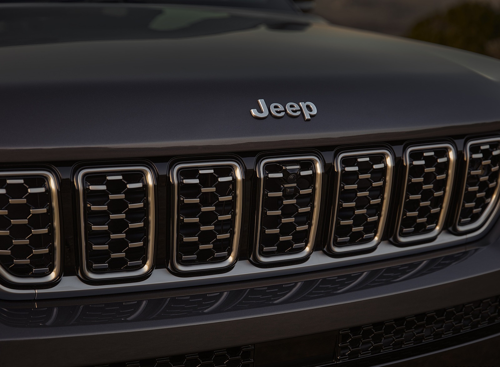 2021 Jeep Grand Cherokee L Summit Reserve Grill Wallpapers #60 of 100