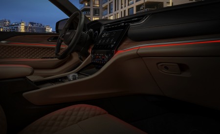 2021 Jeep Grand Cherokee L Summit Reserve Interior Ambient Lighting Wallpapers 450x275 (81)