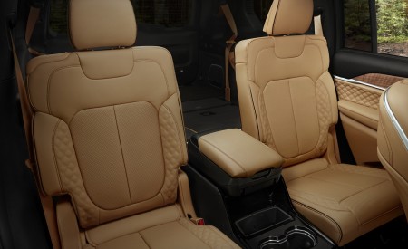 2021 Jeep Grand Cherokee L Summit Reserve Interior Rear Seats Wallpapers 450x275 (89)