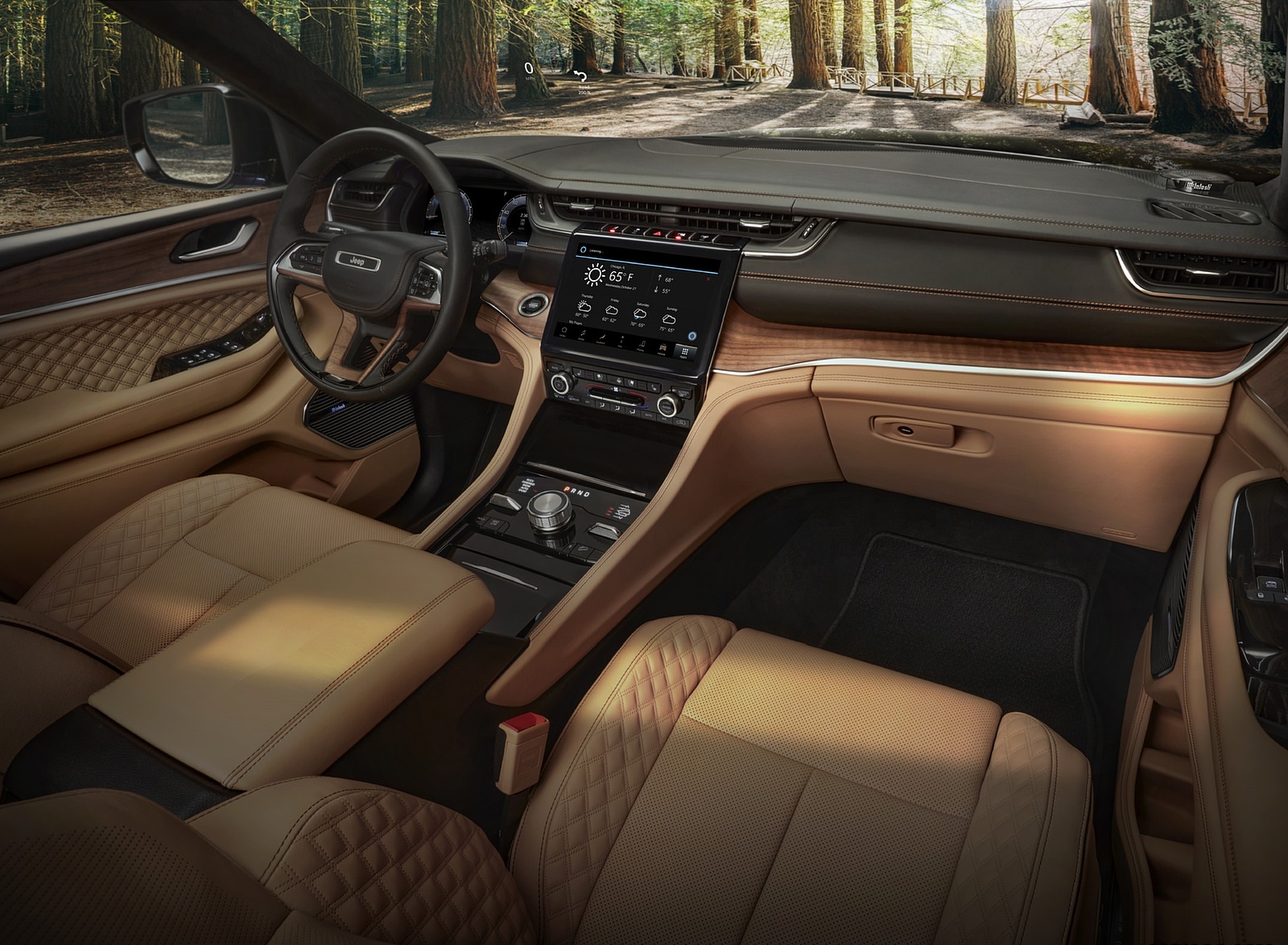 2021 Jeep Grand Cherokee L Summit Reserve Interior Wallpapers #78 of 100