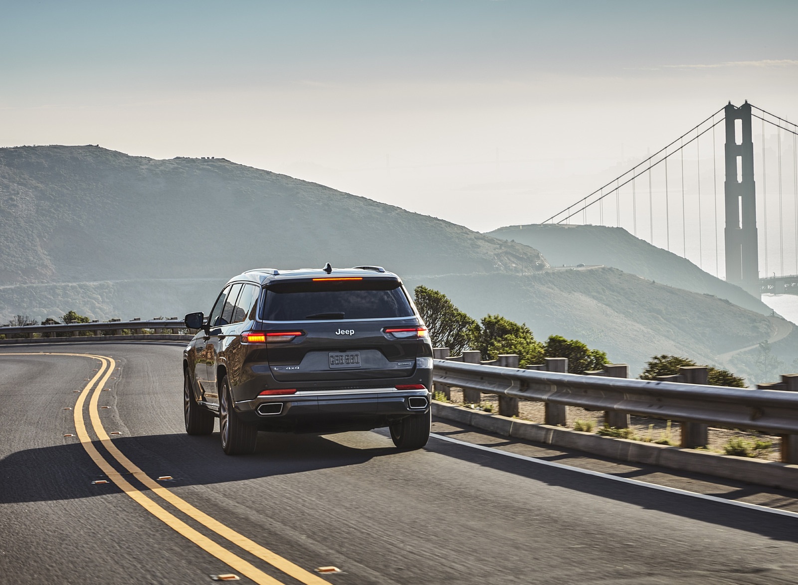 2021 Jeep Grand Cherokee L Summit Reserve Rear Wallpapers #7 of 100