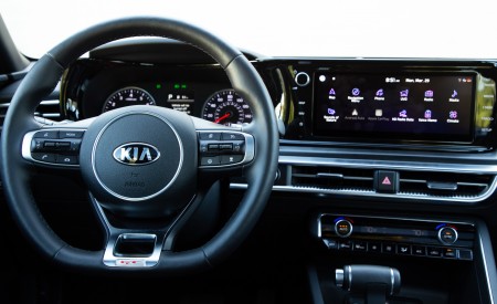 2021 Kia K5 GT Interior Steering Wheel Wallpapers 450x275 (48)