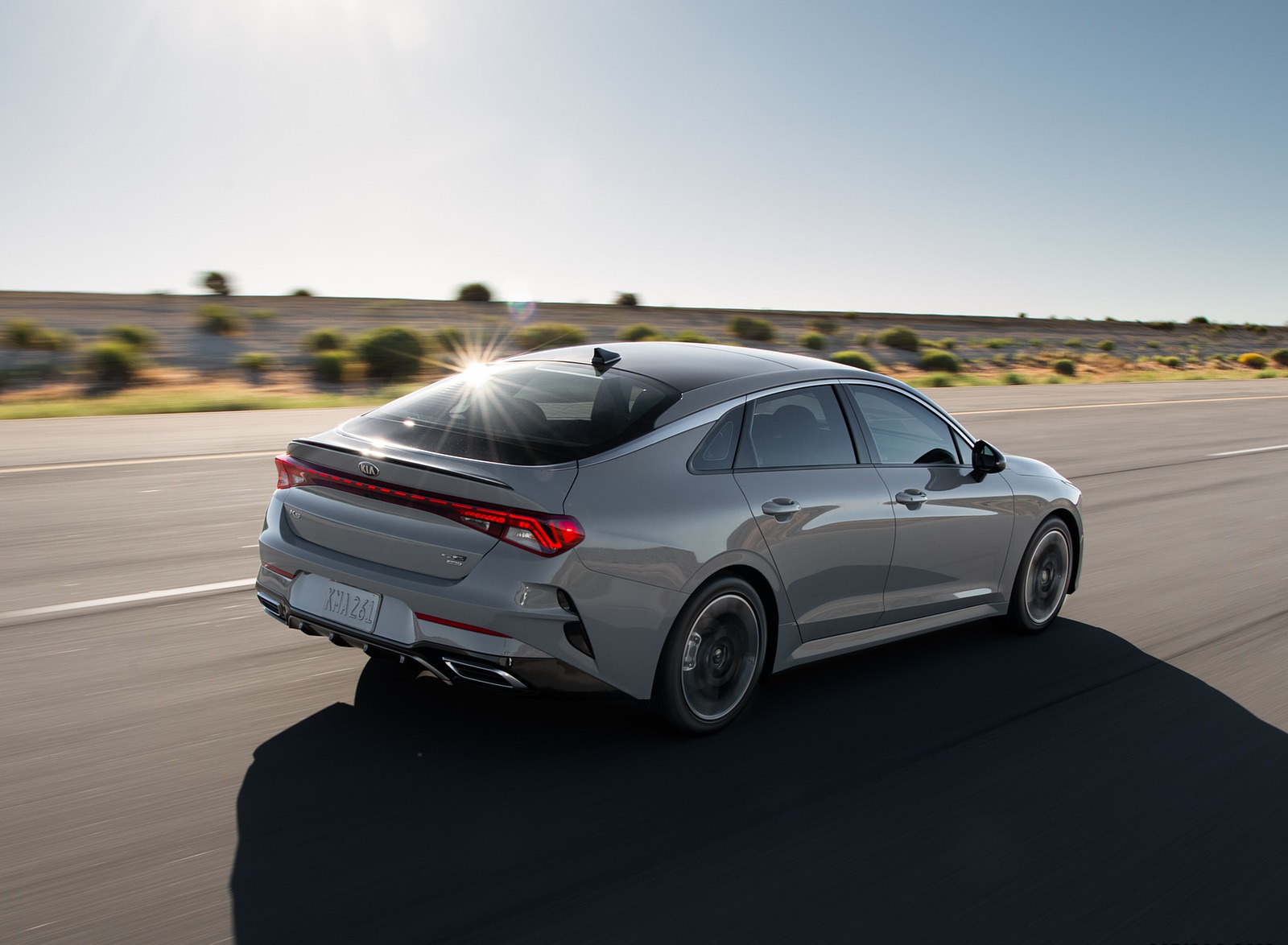 2021 Kia K5 GT-Line AWD Rear Three-Quarter Wallpapers  #5 of 27