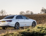 2021 Mercedes-Benz E 300 e Plug-In Hybrid (UK-Spec) Rear Three-Quarter Wallpapers 150x120