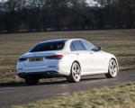 2021 Mercedes-Benz E 300 e Plug-In Hybrid (UK-Spec) Rear Three-Quarter Wallpapers 150x120