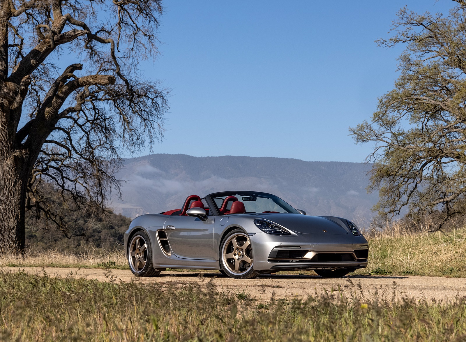 2021 Porsche 718 Boxster GTS 4.0 25 Years (Color: GT Silver) Front Three-Quarter Wallpapers #45 of 185