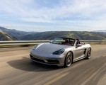 2021 Porsche 718 Boxster GTS 4.0 25 Years (Color: GT Silver) Front Three-Quarter Wallpapers 150x120 (1)