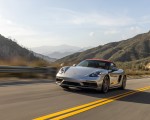2021 Porsche 718 Boxster GTS 4.0 25 Years (Color: GT Silver) Front Wallpapers 150x120 (8)