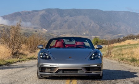 2021 Porsche 718 Boxster GTS 4.0 25 Years (Color: GT Silver) Front Wallpapers 450x275 (47)