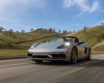 2021 Porsche 718 Boxster GTS 4.0 25 Years (Color: GT Silver) Front Wallpapers 150x120 (19)