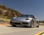 2021 Porsche 718 Boxster GTS 4.0 25 Years (Color: GT Silver) Front Wallpapers 150x120 (9)