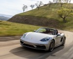 2021 Porsche 718 Boxster GTS 4.0 25 Years (Color: GT Silver) Front Wallpapers 150x120 (11)