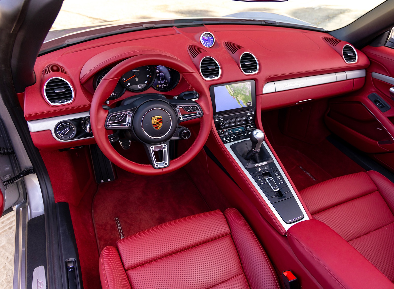 2021 Porsche 718 Boxster GTS 4.0 25 Years (Color: GT Silver) Interior Wallpapers #77 of 185