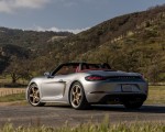 2021 Porsche 718 Boxster GTS 4.0 25 Years (Color: GT Silver) Rear Three-Quarter Wallpapers 150x120 (52)
