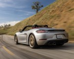 2021 Porsche 718 Boxster GTS 4.0 25 Years (Color: GT Silver) Rear Three-Quarter Wallpapers 150x120 (23)