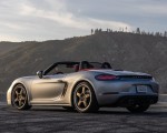 2021 Porsche 718 Boxster GTS 4.0 25 Years (Color: GT Silver) Rear Three-Quarter Wallpapers 150x120