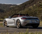 2021 Porsche 718 Boxster GTS 4.0 25 Years (Color: GT Silver) Rear Three-Quarter Wallpapers 150x120 (53)