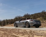 2021 Porsche 718 Boxster GTS 4.0 25 Years (Color: GT Silver) Rear Three-Quarter Wallpapers 150x120