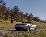 2021 Porsche 718 Boxster GTS 4.0 25 Years (Color: GT Silver) Rear Three-Quarter Wallpapers  150x120