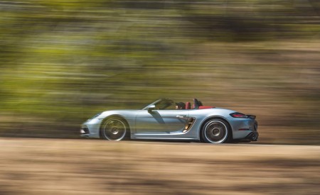 2021 Porsche 718 Boxster GTS 4.0 25 Years (Color: GT Silver) Side Wallpapers 450x275 (28)