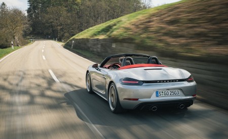 2021 Porsche 718 Boxster GTS 4.0 25 Years Rear Three-Quarter Wallpapers 450x275 (102)