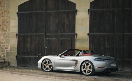 2021 Porsche 718 Boxster GTS 4.0 25 Years Rear Three-Quarter Wallpapers 450x275 (113)
