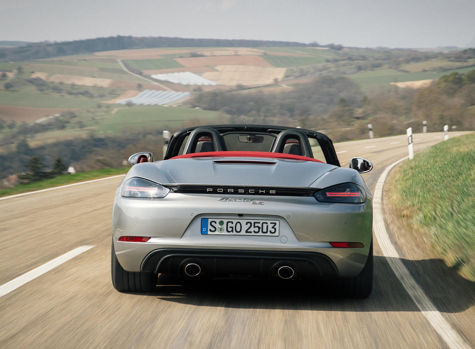 2021 Porsche 718 Boxster GTS 4.0 25 Years Rear Wallpapers #97 of 185