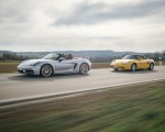 2021 Porsche 718 Boxster GTS 4.0 25 Years and 1996 Boxster Front Three-Quarter Wallpapers 150x120