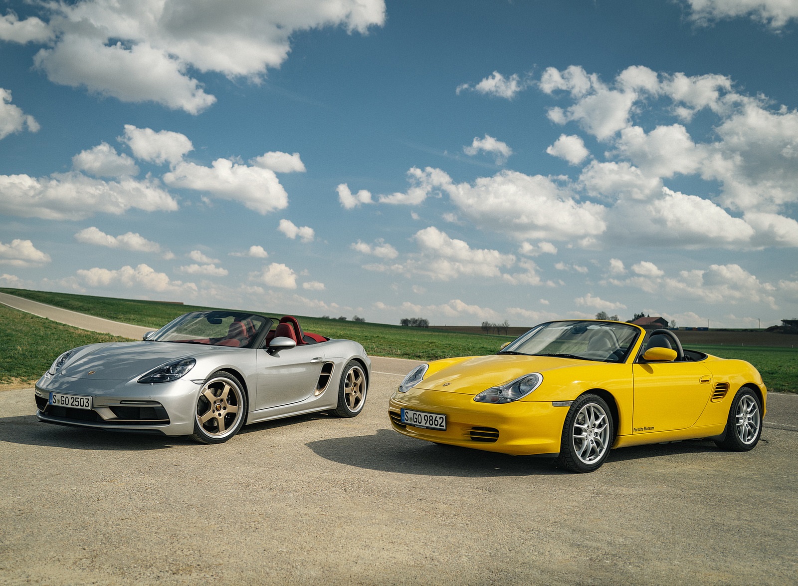 2021 Porsche 718 Boxster GTS 4.0 25 Years and 1996 Boxster Front Three-Quarter Wallpapers #159 of 185