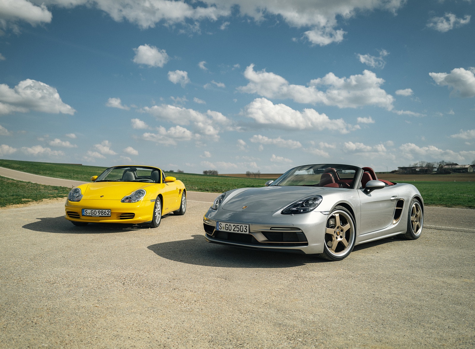 2021 Porsche 718 Boxster GTS 4.0 25 Years and 1996 Boxster Front Three-Quarter Wallpapers #160 of 185