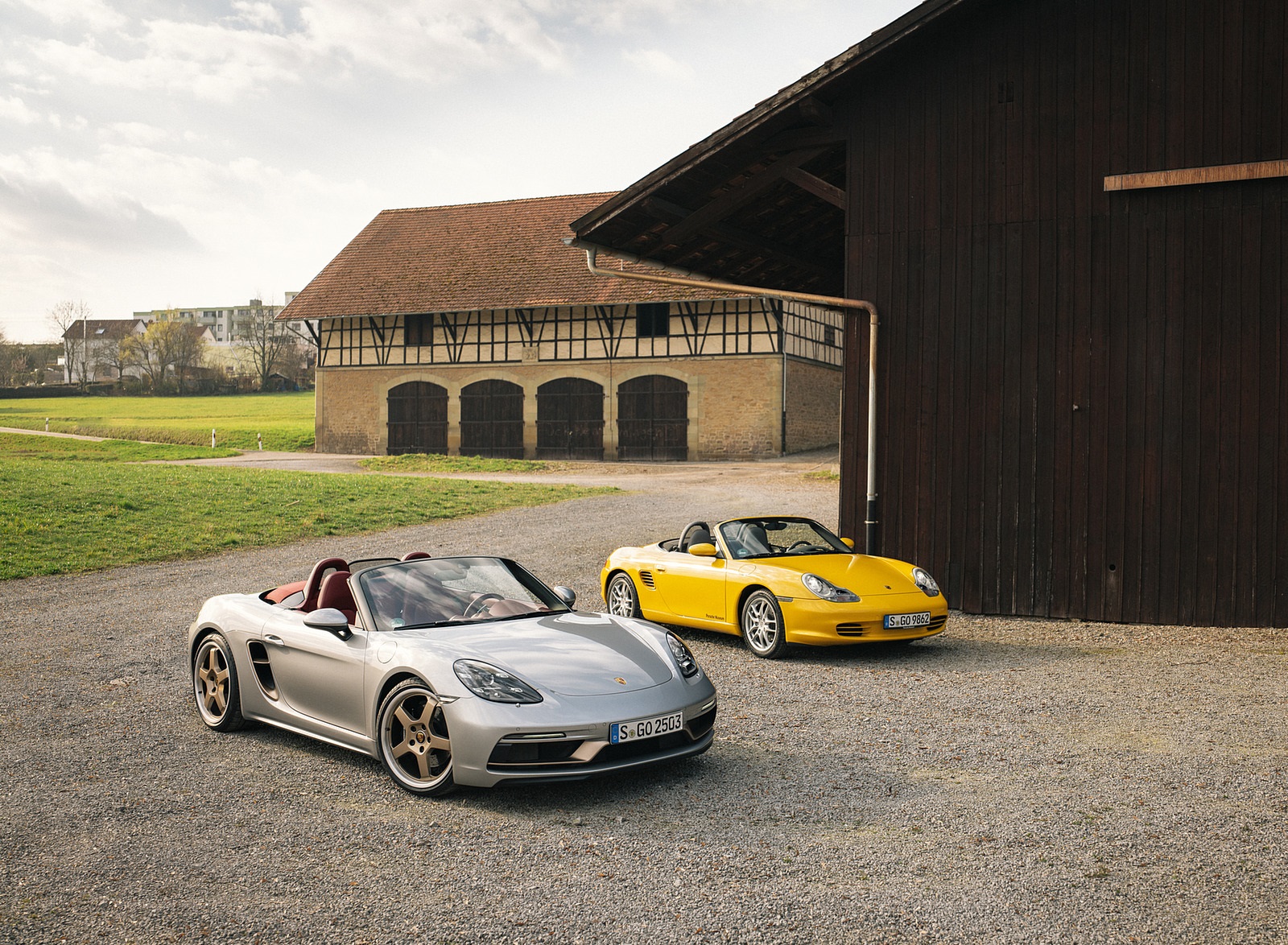 2021 Porsche 718 Boxster GTS 4.0 25 Years and 1996 Boxster Front Wallpapers #168 of 185