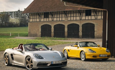 2021 Porsche 718 Boxster GTS 4.0 25 Years and 1996 Boxster Front Wallpapers 450x275 (169)