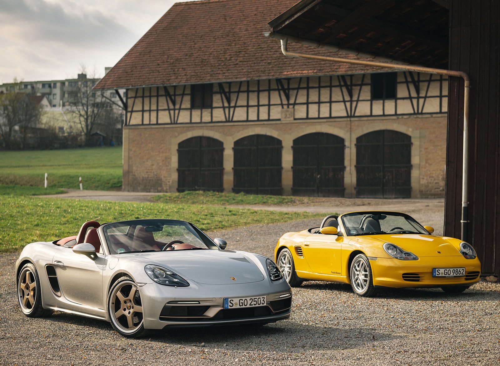 2021 Porsche 718 Boxster GTS 4.0 25 Years and 1996 Boxster Front Wallpapers #169 of 185