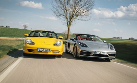 2021 Porsche 718 Boxster GTS 4.0 25 Years and 1996 Boxster Front Wallpapers 450x275 (143)