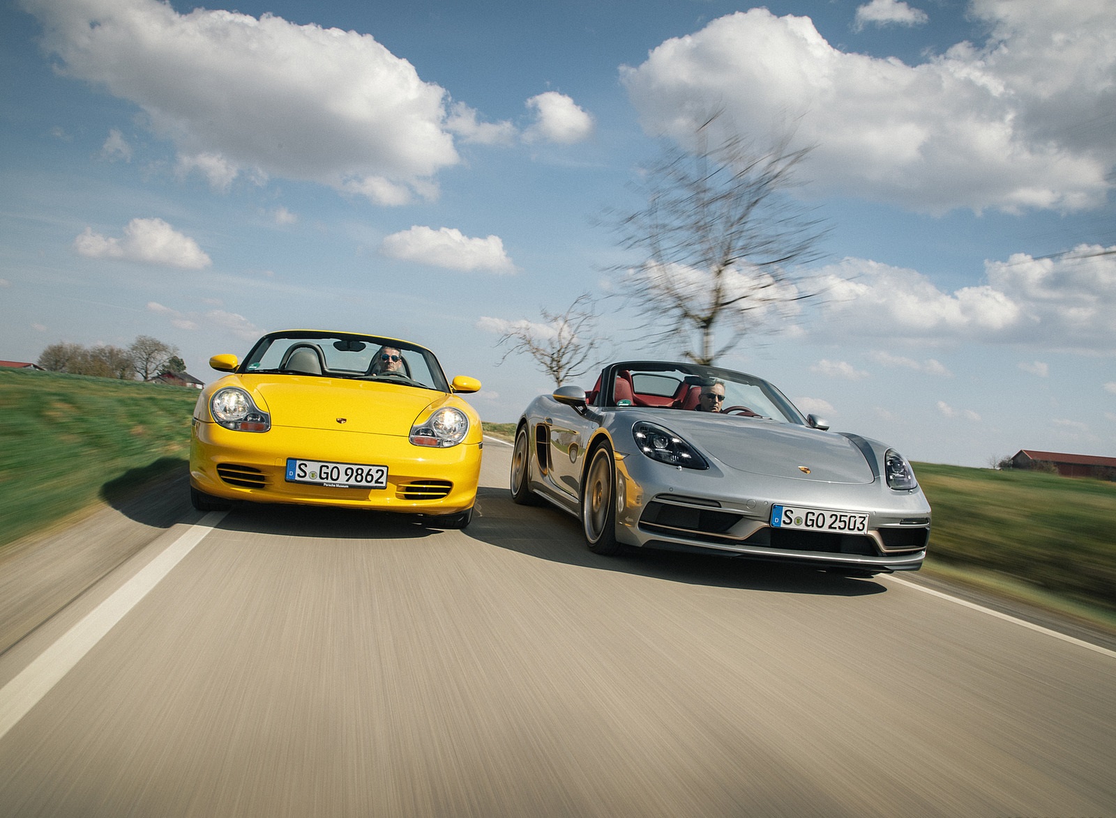 2021 Porsche 718 Boxster GTS 4.0 25 Years and 1996 Boxster Front Wallpapers #141 of 185