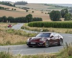 2021 Porsche Panamera Turbo S (Color: Cherry Metallic) Front Three-Quarter Wallpapers 150x120 (22)