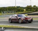 2021 Porsche Panamera Turbo S (Color: Cherry Metallic) Front Three-Quarter Wallpapers 150x120 (23)