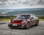 2021 Porsche Panamera Turbo S (Color: Cherry Metallic) Front Three-Quarter Wallpapers 150x120 (32)