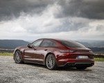 2021 Porsche Panamera Turbo S (Color: Cherry Metallic) Rear Three-Quarter Wallpapers 150x120 (33)