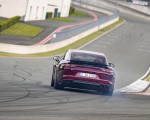 2021 Porsche Panamera Turbo S (Color: Cherry Metallic) Rear Wallpapers 150x120